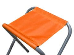 Aga kemping összecsukható szék narancssárga