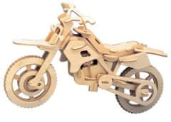 WOODEN TOY, WCK 3D puzzle Off-road motorbike, WCK 3D puzzle
