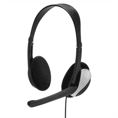 Hama PC Office sztereó fejhallgató HS-P100, fekete