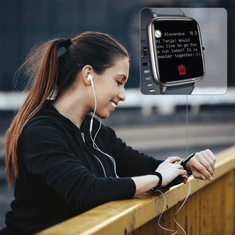 Hama Fit Watch 4900, sportóra, vízálló, pulzus, kalória, alváselemzés, lépésszámláló stb.