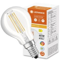 LEDVANCE Dimmelhető LED izzó E14 P45 3,4W = 40W 470lm 4000K Semleges fehér 300° CRI90 Superior