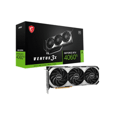 MSI GeForce RTX 4060 Ti 8GB VENTUS 3X 8G OC videokártya (RTX 4060 Ti VENTUS 3X 8G OC)