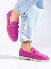 Amiatex Női félcipő 101419 + Nőin zokni Gatta Calzino Strech, rózsaszín árnyalat, 40