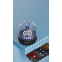 Devia Smart sorozatú Crystal Bluetooth hangszóró fekete (126617)