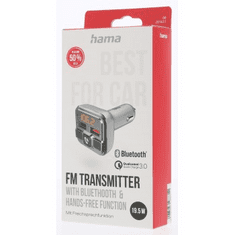 Hama Bluetooth FM adó autórádióhoz, 2x USB, mSD