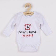 NEW BABY Új baba nyomtatott test a világ legjobb ébresztőórájával - 50