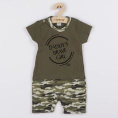 NEW BABY Új Baby Army lány nyári overall - 86 (12-18m)
