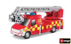 BBurago 1:43 szolgálati jármű Tűzoltóautó létrával