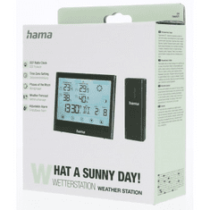 Hama Full Touch, időjárás-állomás vezeték nélküli érzékelővel, érintőképernyővel