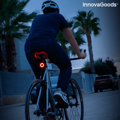 InnovaGoods Innovagoods - Újratölthető hátsó LED kerékpár lámpa