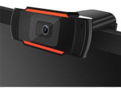 X TECH Webkamera, sztereó mikrofon zajszűréssel, 1080p Full HD