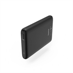 Hama SLIM 5HD, powerbank, 5000 mAh, 1 A, kimenet: USB-A, fekete