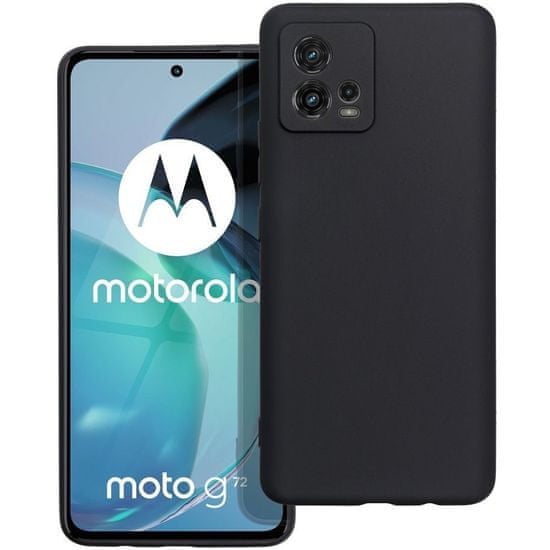 IZMAEL Soft Case Szilikon tok Motorola Moto G72 telefonhoz KP25732 fekete