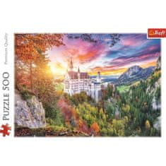 Trefl Puzzle Neuschwanstein kastély, Németország 500 darab