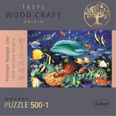 Trefl Wood Craft Origin Puzzle Élet a tengerben 501 darab - fa