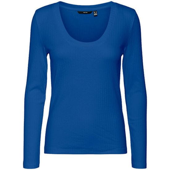 Vero Moda Női póló VMKISS Tight Fit 10290319 Beaucoup Blue