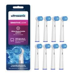 Ultrasonic Pótfej Oral-B-hez SensitiveClean, 8 db