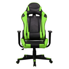 Iris GCH201BE gaming szék fekete-zöld (GCH201BE)