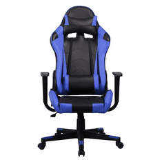 Iris GCH201BK gaming szék fekete-kék (GCH201BK)