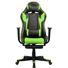 Iris GCH204BE_FT gaming szék fekete-zöld (GCH204BE_FT)
