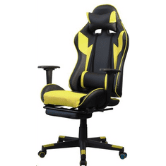 Iris GCH204BC_FT gaming szék fekete-citromsárga (GCH204BC_FT)