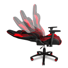 Yenkee SABOTAGE gamer szék fekete-piros (YGC 100RD) (YGC 100RD)