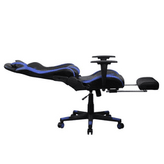 Iris GCH200BK gaming szék fekete-kék (GCH200BK)