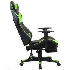 Iris GCH204BE_FT gaming szék fekete-zöld (GCH204BE_FT)