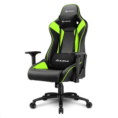 Sharkoon Elbrus 3 gaming szék fekete-zöld (4044951027231) (4044951027231)