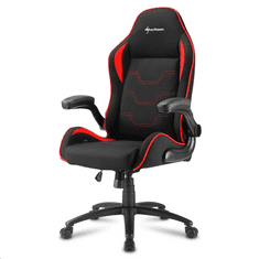 Sharkoon Elbrus 1 gaming szék fekete-piros (4044951027637) (4044951027637)