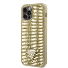 Guess tok Arany Apple Iphone 12 / 12 Pro készülékhez GUHCP12MHDGTPD (128336)