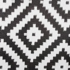 Bo-Camp Chill mat Lewisham fekete-fehér kültéri szőnyeg L 2,7 x 2 m 428635