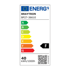 BRAYTRON  BP27-36610 Süllyesztett LED Panel 4000K 40W