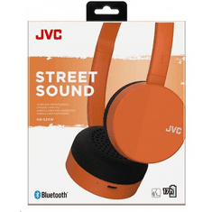 JVC HA-S24W-D Bluetooth mikrofonos fejhallgató narancs