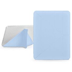 Devia Apple iPad 10.2 (2019/2020/2021) tablet tok (Smart Case) on/off funkcióval, Apple Pencil tartóval - Gremlin Series Case With Pencil Slot - kék (ST378829)
