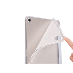 Devia Apple iPad 10.9 (2022) tablet tok (Smart Case) on/off funkcióval, Apple Pencil tartóval - Gremlin Series Case With Pencil Slot - fekete (ST378300)