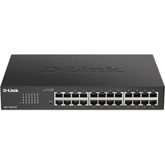 D-LINK DGS-1100-26MPV2/E hálózati kapcsoló Vezérelt L2 Gigabit Ethernet (10/100/1000) Ethernet-áramellátás (PoE) támogatása Fekete (DGS-1100-26MPV2/E)