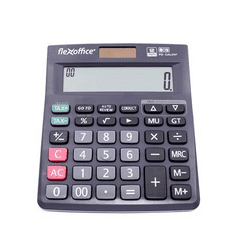 FLEXOFFICE FO-CAL05P asztali számológép szürke (FO-CAL05P)