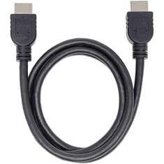 Manhattan HDMI Csatlakozókábel [1x HDMI dugó - 1x HDMI dugó] 2 m Fekete 3840 x 2160 pixel (353939)