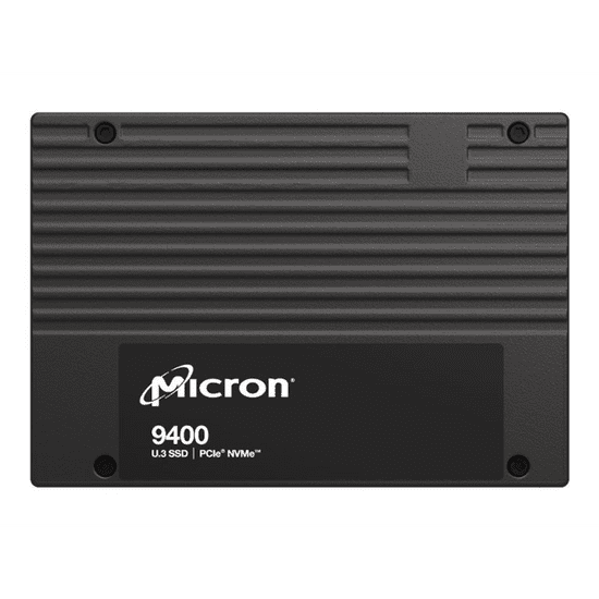 Micron 9400 MAX - SSD - Enterprise - 12800 GB - U.3 PCIe 4.0 x4 (NVMe) (MTFDKCC12T8TGJ-1BC1ZABYYR)