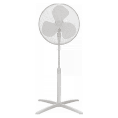 Midea Stand fan, 40cm, 40W, 3 speeds, mechanical, noise level: 55-65 dB, Oscillation 80°, Tilting +16° -8°, Adjustable height 120cm, (FS40-20M)