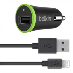 Belkin BOOST UP autós töltő 12 watt/2.4 Amp (F8J121bt04-BLK) (F8J121bt04-BLK)