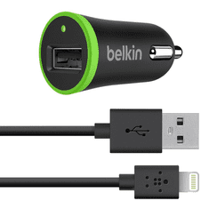 Belkin Apple Lightning autós töltő fekete (F8J026bt04-BLK) (F8J026bt04-BLK)