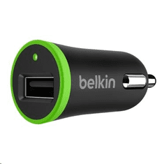 Belkin Belkin 2.4A / 12 Watt autós töltő USB port + 1.2m micro-USB kábel (F8M887bt04-BLK)