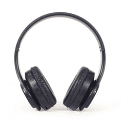 Gembird BHP-LED-01 Bluetooth fejhallgató fekete (BHP-LED-01)