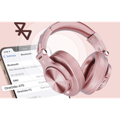 OneOdio A70 Bluetooth fejhallgató rózsaszín (Fusion A70 pink)