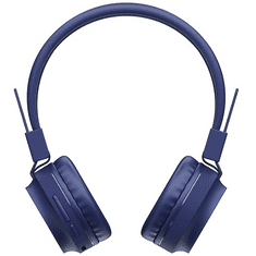 Hoco Bluetooth sztereó fejhallgató, v5.0, mikrofon, 3.5mm, funkció gomb, hangerő szabályzó, TF kártyaolvasó, összecsukható, W25 Promise, kék (130572)