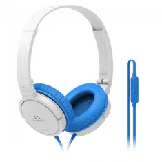 SoundMAGIC P11S On-Ear mikrofonos fejhallgató fehér-kék (SM-P11S-02) (SM-P11S-02)