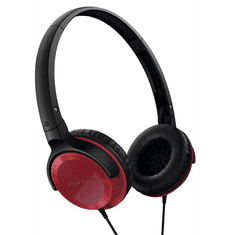 Pioneer SE-MJ502-R fejhallgató fekete/ piros (SE-MJ502-R)