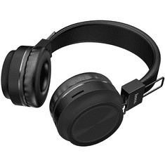 Hoco Bluetooth sztereó fejhallgató, v5.0, mikrofon, 3.5mm, funkció gomb, hangerő szabályzó, TF kártyaolvasó, összecsukható, W25 Promise, fekete (RS102081)